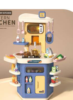 跨儿童过家境家房玩具套装宝宝KHC仿真厨具迷你3岁4孩女做厨饭小