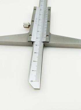 桂游标深度尺0-105-200-0-050DZV0mm0.02林精密测量精准不锈钢