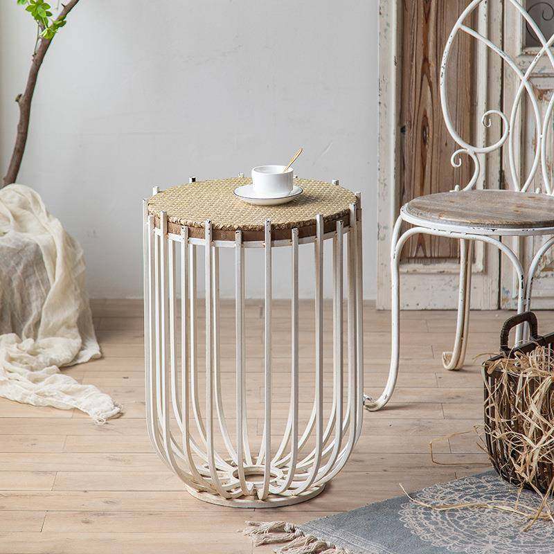 美式乡村复古圆几小户型民宿酒店小茶几家用客厅沙发边角几外贸,机械设备,其他机械设备,淘宝优惠券,粉丝福利购,淘宝优惠卷