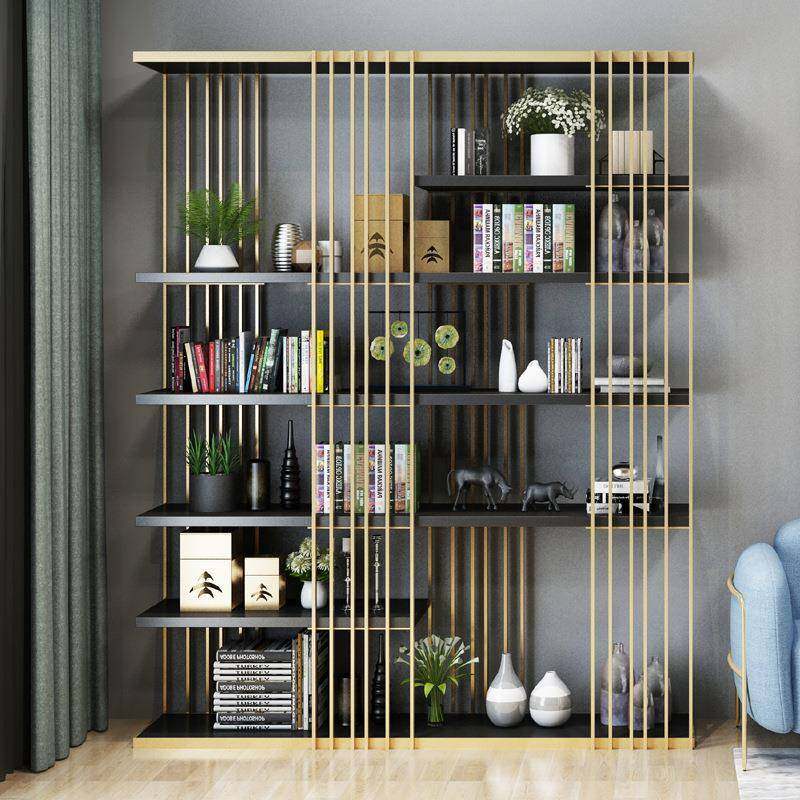 北欧轻奢铁艺置物架办公室创意金色隔断架书房多层收纳书架组合,纺织面料/辅料/配套,纺织机械配件,淘宝优惠券,粉丝福利购,淘宝优惠卷