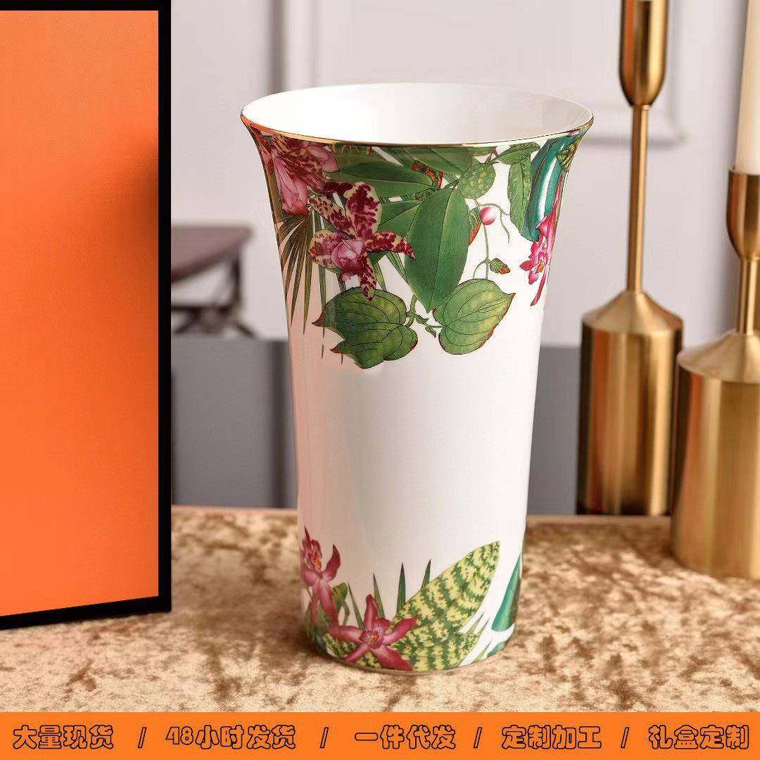 现代美学热带雨林花瓶骨瓷轻奢花瓶摆件客厅插花简约陶瓷餐桌高级,机械设备,其他机械设备,淘宝优惠券,粉丝福利购,淘宝优惠卷