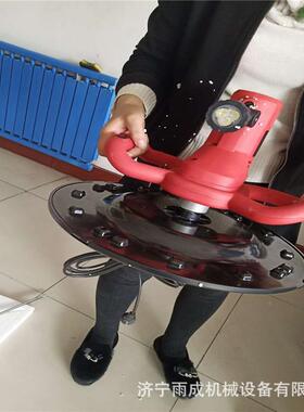 2手02615年款式墙面抹平机手扶水泥提收光机手提磨光机视频