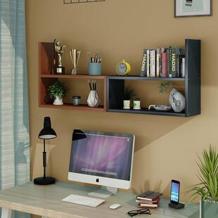 书桌上简易儿童L办桌书面小架型书柜公室组合架学生宿舍收纳置物