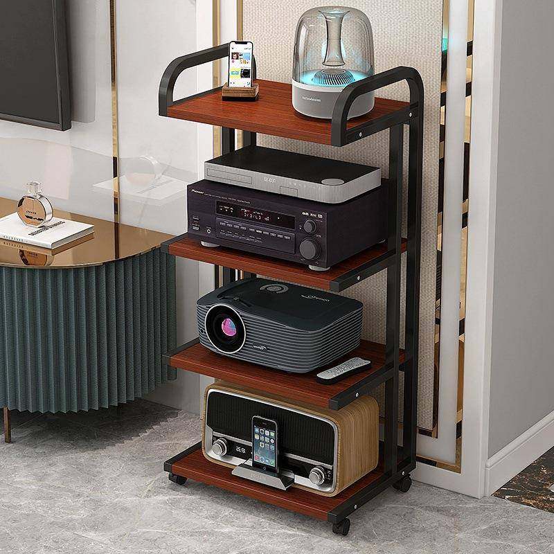 功GFJ-E放机架D响音箱机材柜C胆机hifi器可移音动置物架打印机架