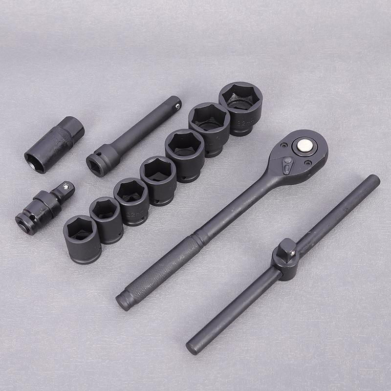 机修气RLP动35件套25套23六件套角套筒1/2电动扳手件头套加长风炮