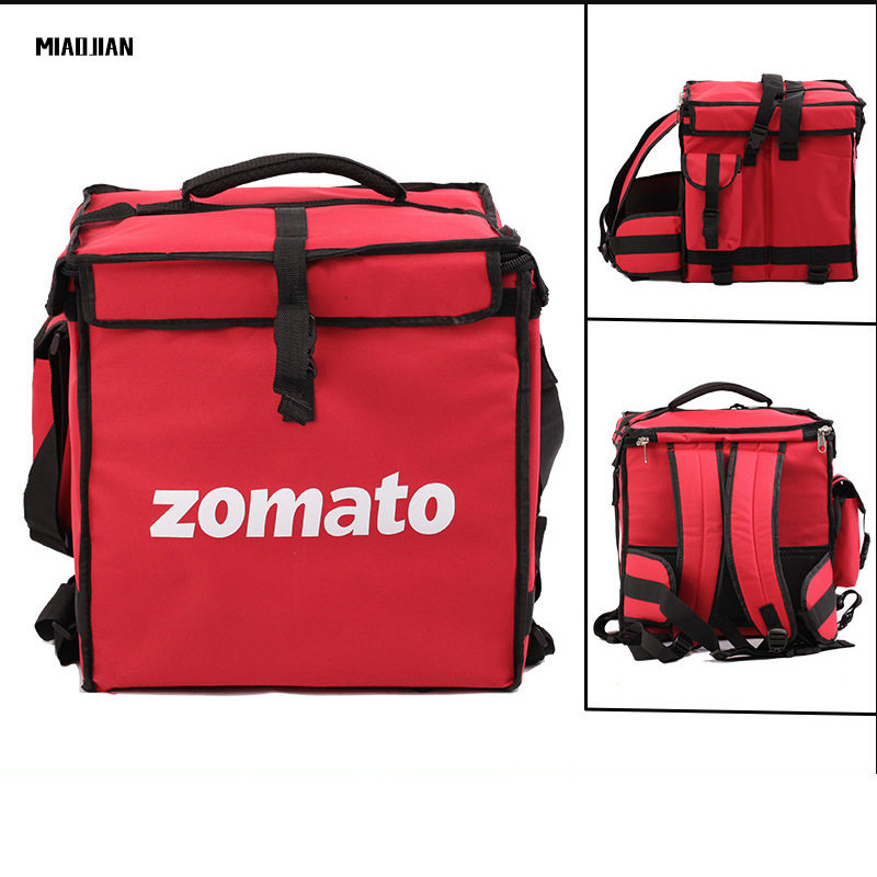 zomato外卖双肩防水保温包