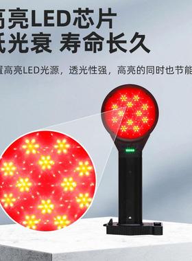 L4830面双方位灯力吸附F磁红色铁路电力信号灯可伸缩警示灯GFL483