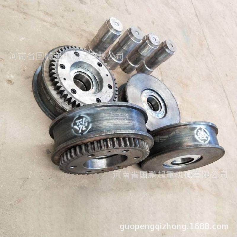 起组重凹端专用车轮主动轮从动轮300LD轮平面CUI面梁齿圈
