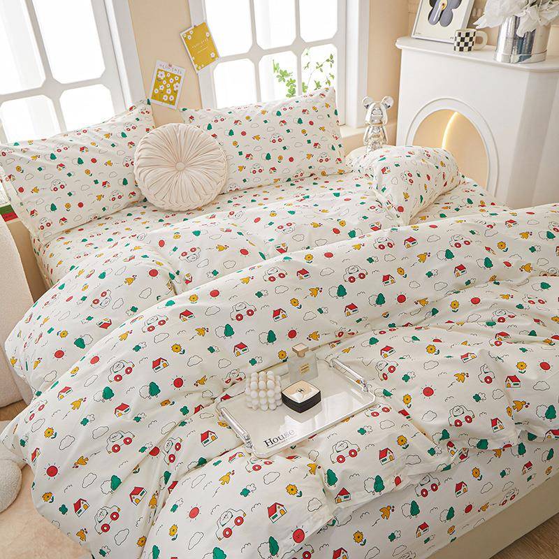 田纯园小清新棉双全纯棉单被棉单独被套单件学生舍单人1.6m2.0m2