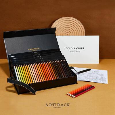 文AK86-160具计彩铅套160色油性色铅笔绘画彩铅笔装彩设师