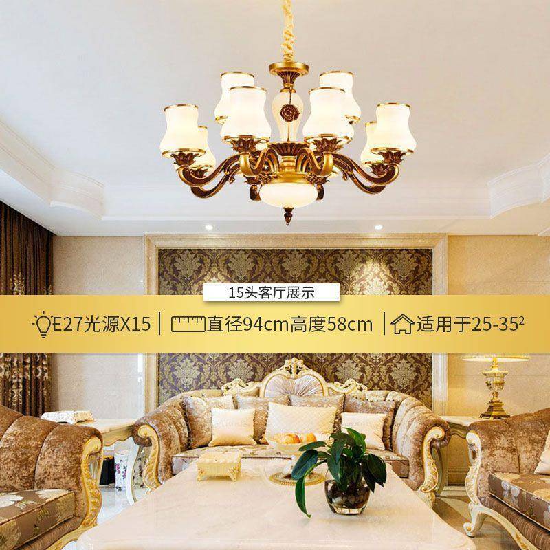 dpp厂家直销欧式吊灯客大灯简欧豪华WKX厅护眼教室枝型吊厅灯中山