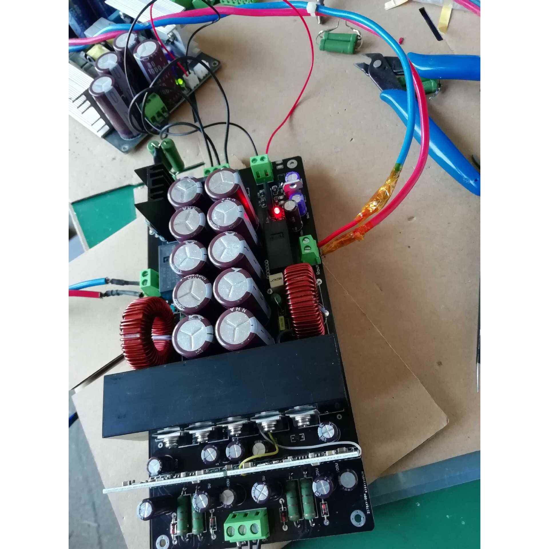 IRS2ZDK92功放板带电器护保整流HIFI续发0烧大功率功放
