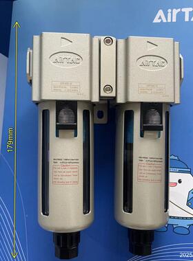 亚德客气G动微油过分离滤器双过滤双自排PF307850-10和GPF300雾-1