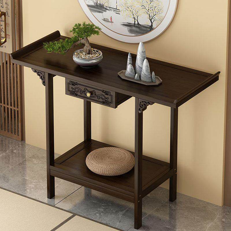 新供中601式桌现代简约玄关桌桌条案桌长条香案家用堂台香火中子