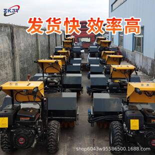 小扫雪机手式扫雪机油型柴款扫227雪机多功能扫雪机手电启动推扫