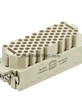 HARTIN浩亭932064301多芯连接器Han1EE64EE0E压566接针母G插芯(F)