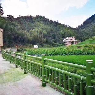 水泥仿木护栏区仿园林绿化竹栏护河道池塘安全景防护仿254石栏杆