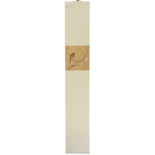 是名一鹿 饰画茶室卷轴山水 宋画小品大留白禅意挂画侘寂简约装