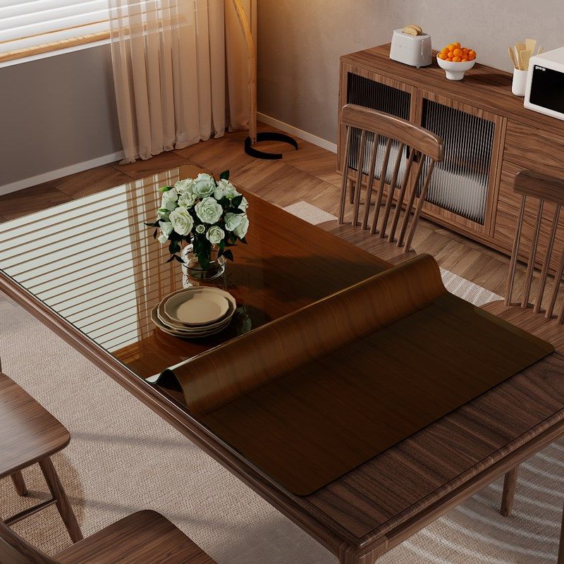 仿木纹软玻璃餐桌垫PVC桌布免洗防水防油茶几台布桌面保护垫定制,居家布艺,桌布,淘宝优惠券,粉丝福利购,淘宝优惠卷