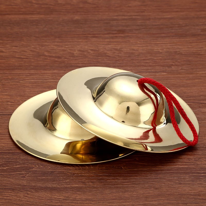 铙钹 铜钹 铜擦黄铜合子铪子民间打击乐器铜锣亮镲舞台表演道具