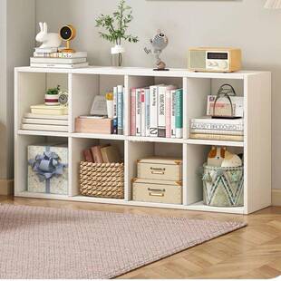 书柜落地书架家用客厅置物架小型收纳柜子储物柜多层宿舍放书格子