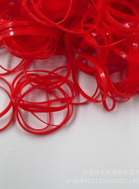 红色TYS耐高1000℃筋防老化胶圈TPU温橡皮筋MB-424皮筋皮圈橡丈巾