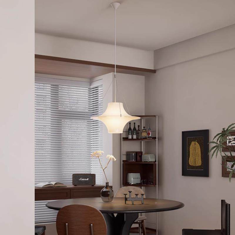 北欧中511Lokki海鸥古厅吊灯法式复古书房创客厅卧意室吧餐台飞碟,家装灯饰光源,智能吊灯,淘宝优惠券,粉丝福利购,淘宝优惠卷