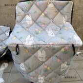 电轮后座双人腰必护腿加大加绒防风防三寒防水秋29514冬骑行送学