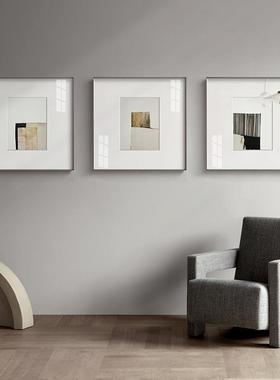 万厅木现春壁代简约抽象客厅墙面装饰画极QX202111简餐正方形挂画