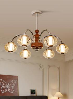 云蝶新法式中古客厅吊灯v款inta54293ge美餐式厅灯卧中古风书房室