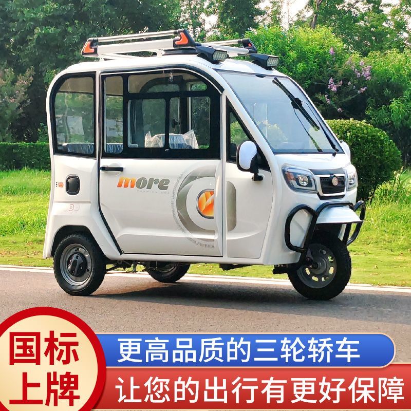 家用小型老年成人女士接送孩子国载人电三轮