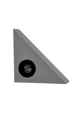 led户外阶防水三园角台角灯踏步灯楼梯灯广场公酒NRJ店过道墙地脚