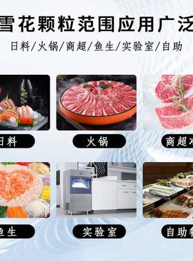 广州冰机厂家直海鲜市场鱼冰生刺身盘用冰沙碎冰机i销ce960ma制ke