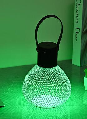 跨氛境台吧灯酒氛围灯镂空悬挂灯led灯露营rgb小95407围夜灯