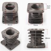 HW720911件007气缸7.50KW10HP空压机配气缸00缸径压缩机缸1体