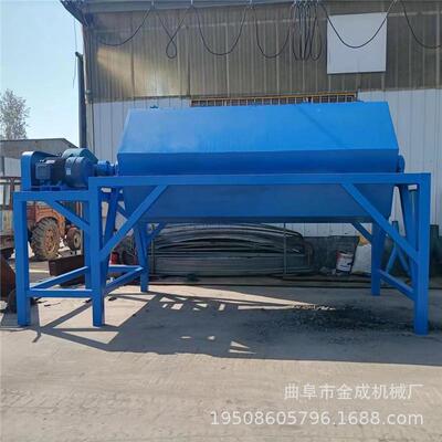 机面石抛光研抛磨机包1000TFS升六角滚筒光火烧铁除锈设备厂家