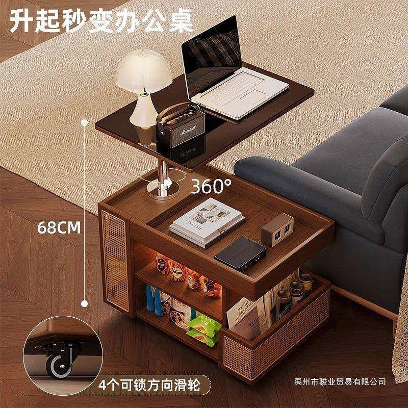 多功能实木柜移动可升小降茶小几家用UMQ沙发推车户型客厅简约边,鲜花速递/花卉仿真/绿植园艺,其它园艺用品,淘宝优惠券,粉丝福利购,淘宝优惠卷