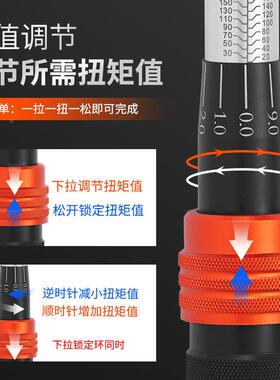 扭扳手22件套装自行车维修套快高精RVC度工力具速力矩装可调扭力