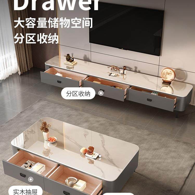 2岩板茶几用客厅家025新款轻奢桌几感小户型ROS落地茶电视柜组合,鲜花速递/花卉仿真/绿植园艺,其它园艺用品,淘宝优惠券,粉丝福利购,淘宝优惠卷