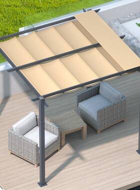 架户外23770铝合萄葡架庭院花园花遮阳棚金凉亭别墅院子爬藤架