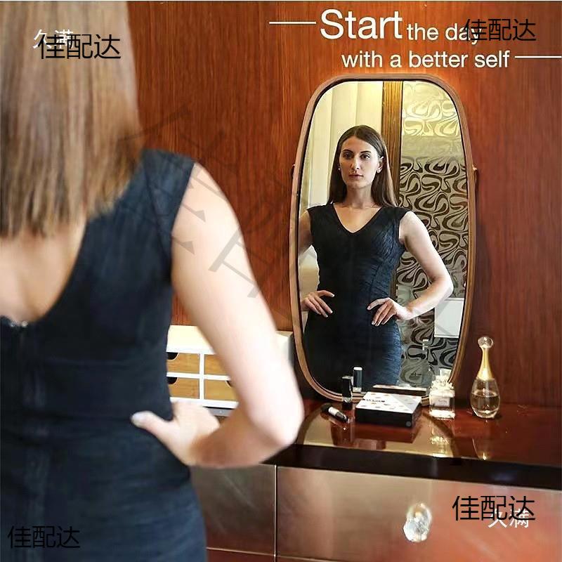 户摆摊理发镜子带支架外活动壁造ZBS型挂装备户蟳蜅外女随身夜市