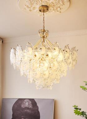 轻奢晶吊14372灯客厅灯现代简大气灯卧室餐主厅约灯新款全水屋套