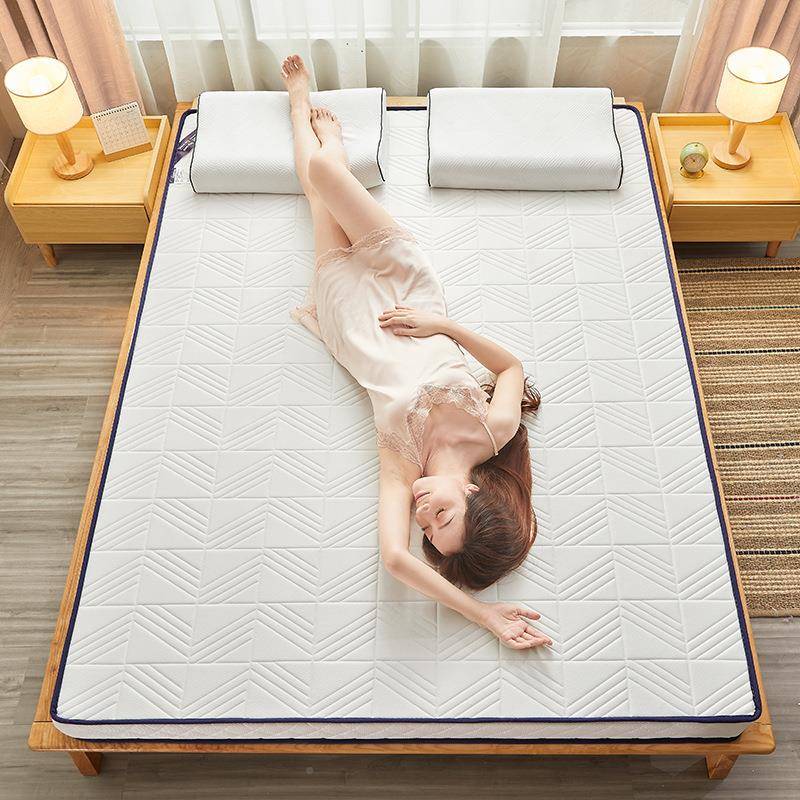 厂家格直销立体纹乳舍胶床垫学生宿床垫单床双人可JLW折叠垫软垫