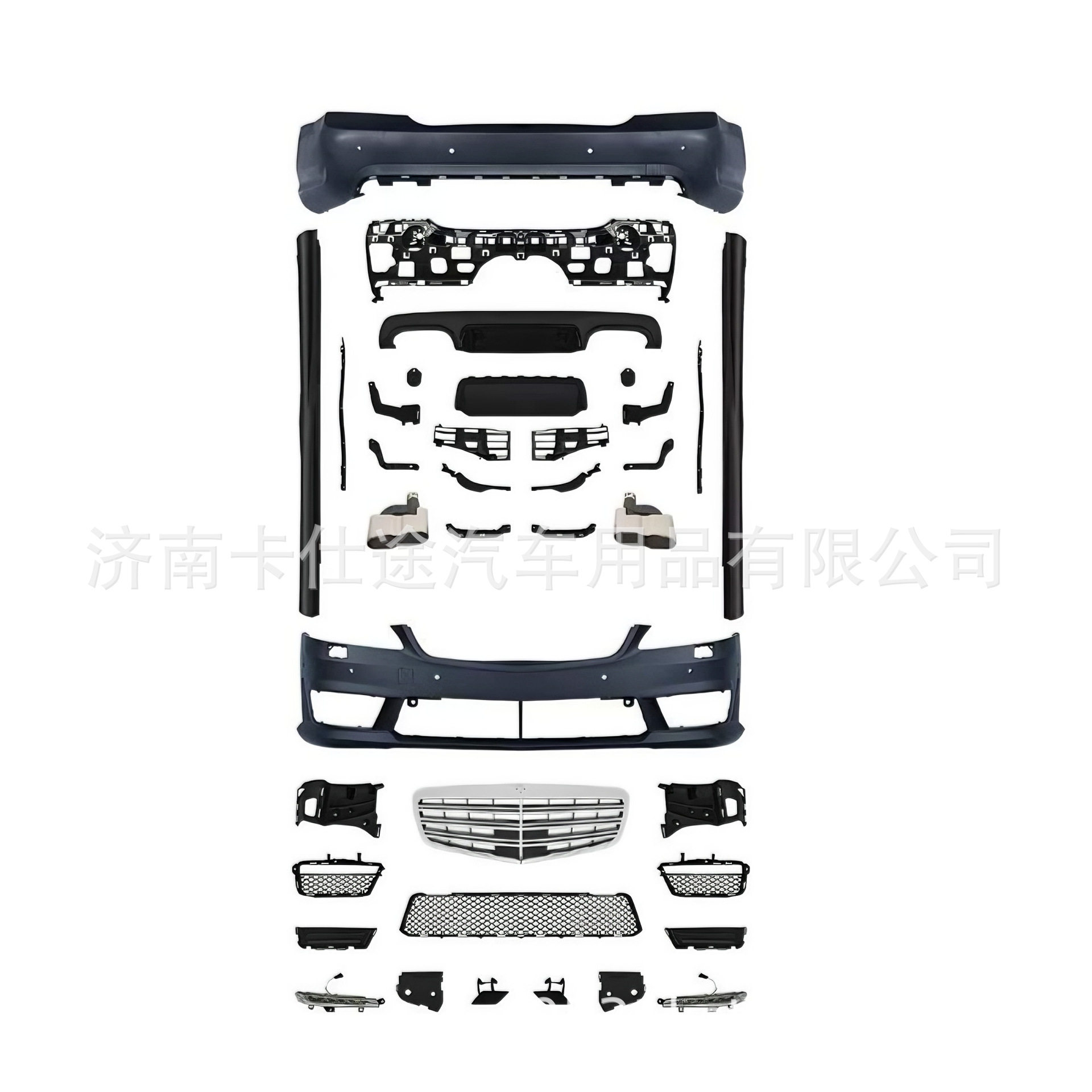 S65车身套件适用于奔驰S级W221保险杠AMG款包围套件