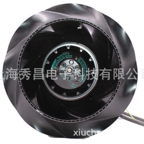 德国ebmpapstR2E225-RA92-48低噪音空气净化器后倾离心风机