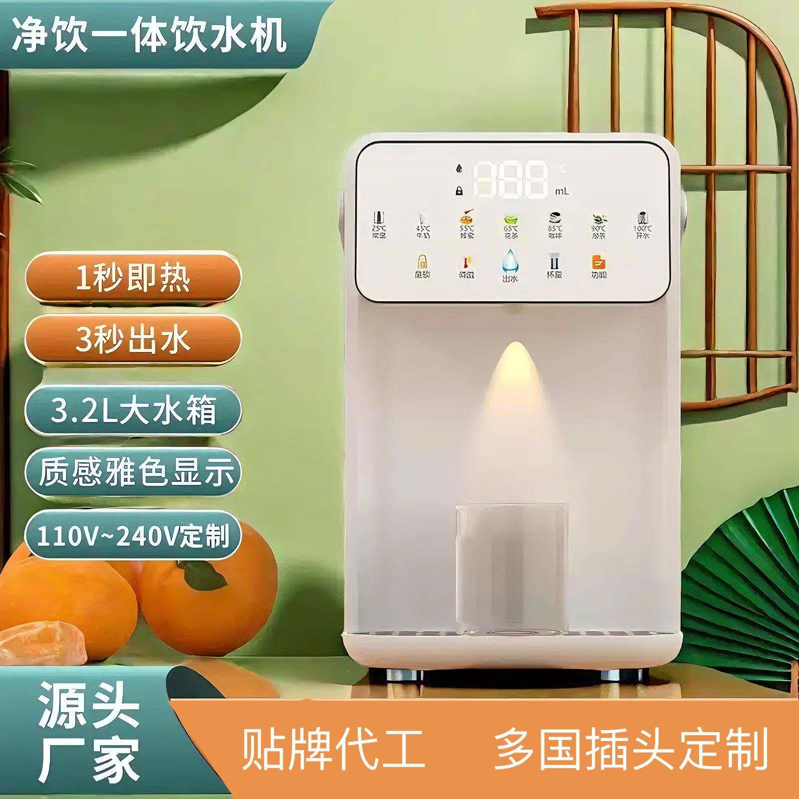 外贸即热式饮水机立式小型桌面直饮水一体饮水器热水机升