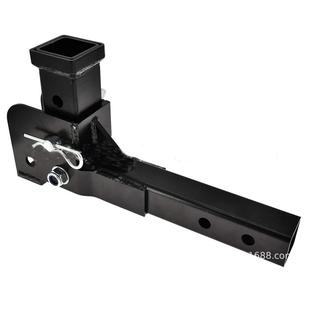 2寸汽车拖车挂接柄支架货物轮椅接头拖车连接杆行李架折叠拖车臂