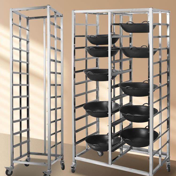 不锈钢火锅架子多层商用厨房重庆火锅置物架鸳鸯汤锅架铁锅架包邮