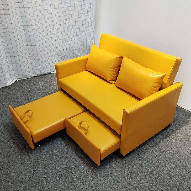 皮艺沙发床两用多功能小户型沙发床可折叠1.3米乳胶双人沙发椅,农用物资,其他肥料,淘宝优惠券,粉丝福利购,淘宝优惠卷