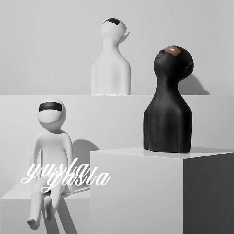 简约卡通人物玄关柜客厅电视柜摆件样板间别墅酒店儿童房软装饰品,农用物资,其他肥料,淘宝优惠券,粉丝福利购,淘宝优惠卷